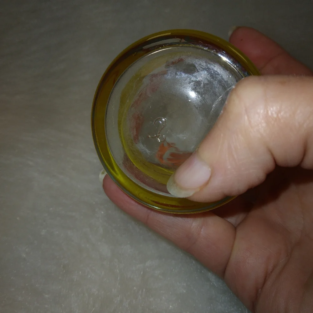 Single Vintage Libbey Juice Glass, good graphics